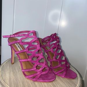 Steve Madden freyda netted high heels
